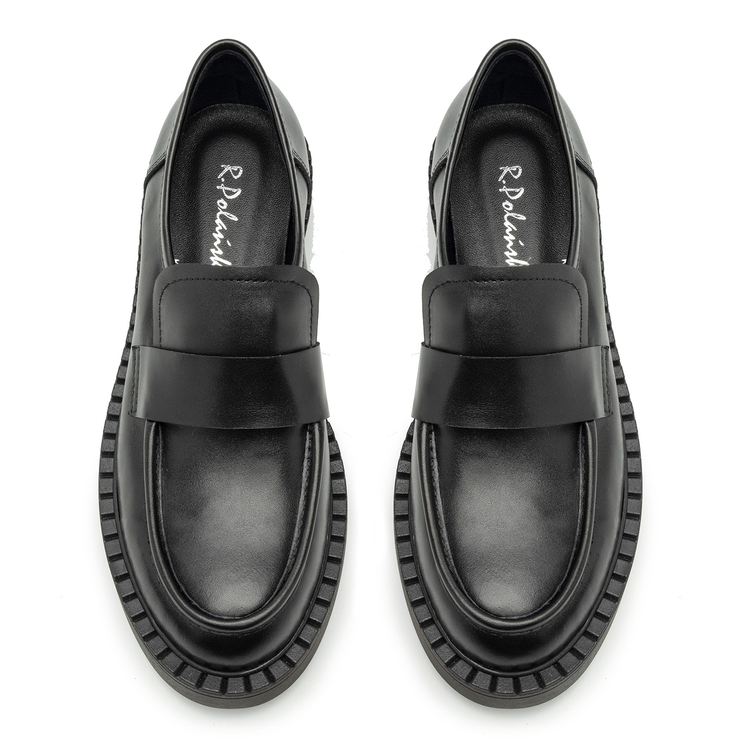 Półbuty R.Polański 2081 - Czarny Lico