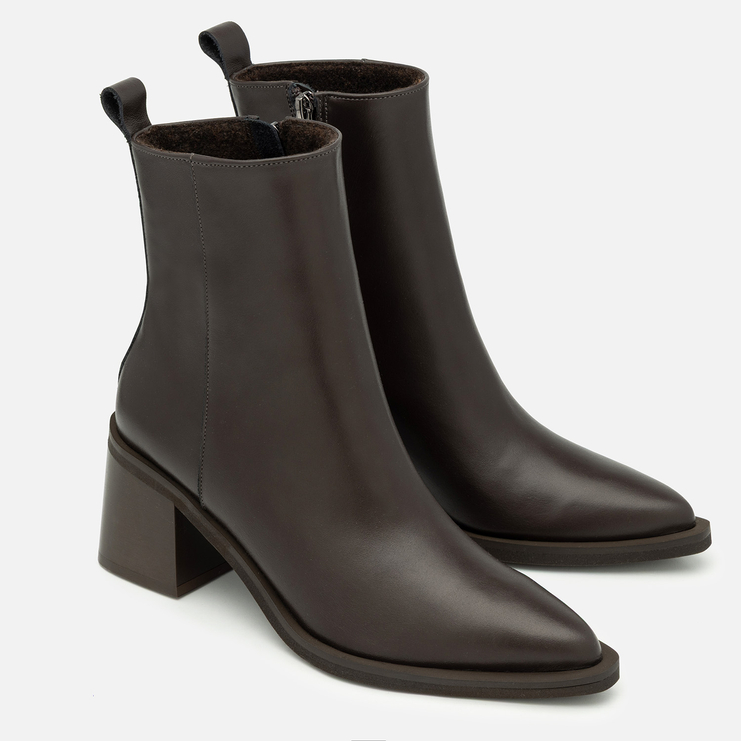 Botki R.Polański 2170/K - Brązowy Lico