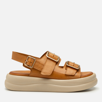 Sandały R.Polański 2189 - Camel Lico