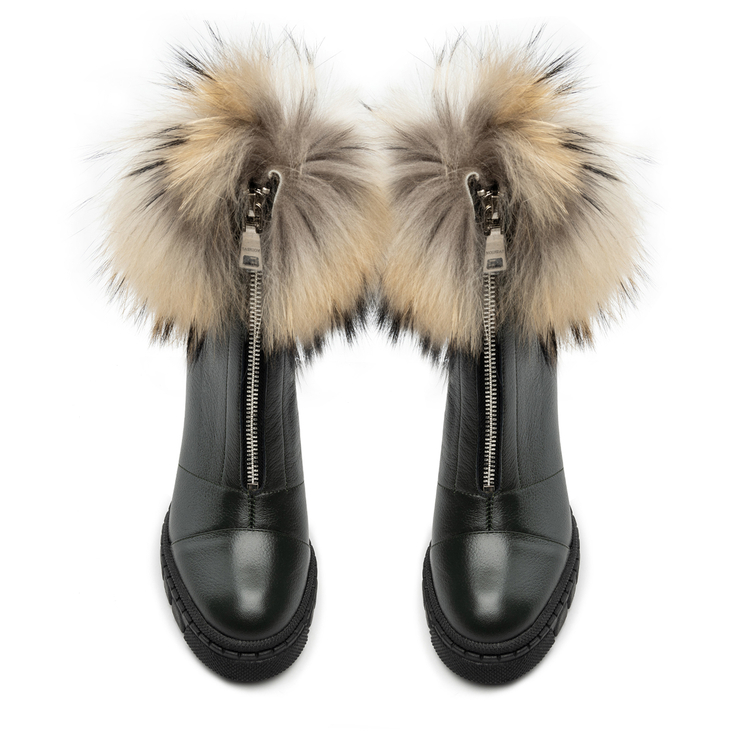 Botki R.Polański 1534 - Czarny Lico