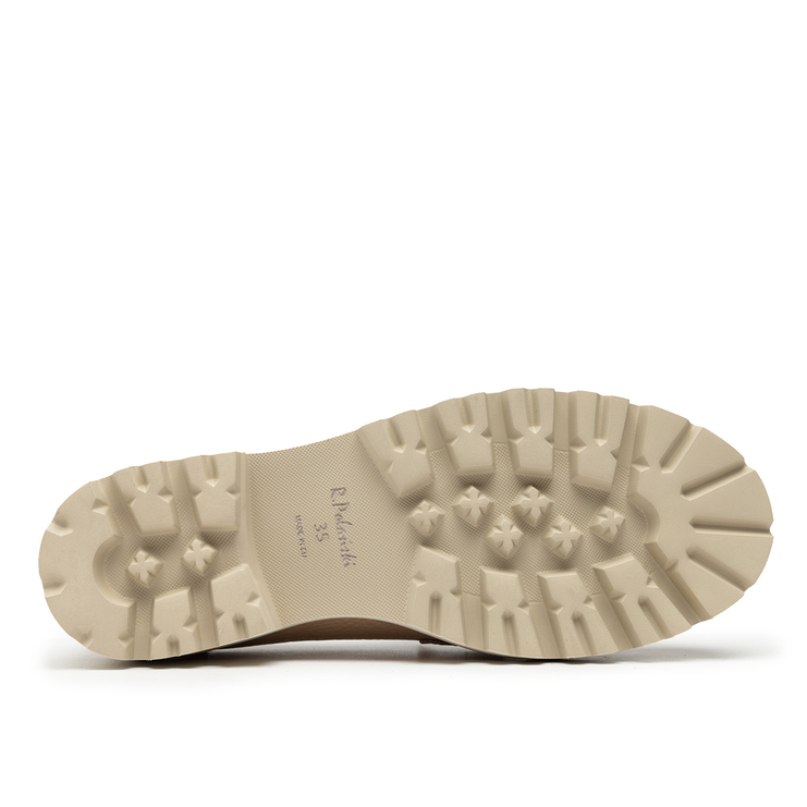 Półbuty R.Polański 1602 - Beżowy Nude TST Lico