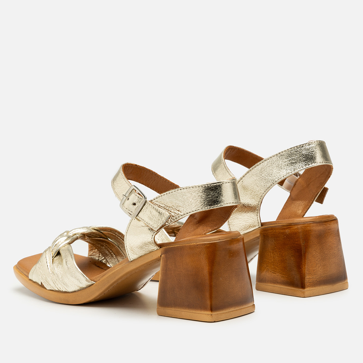 Sandały R.Polański 2121 - Złoty