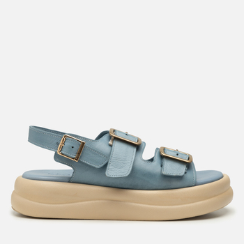 Sandały R.Polański 2189 - Niebieski Lico