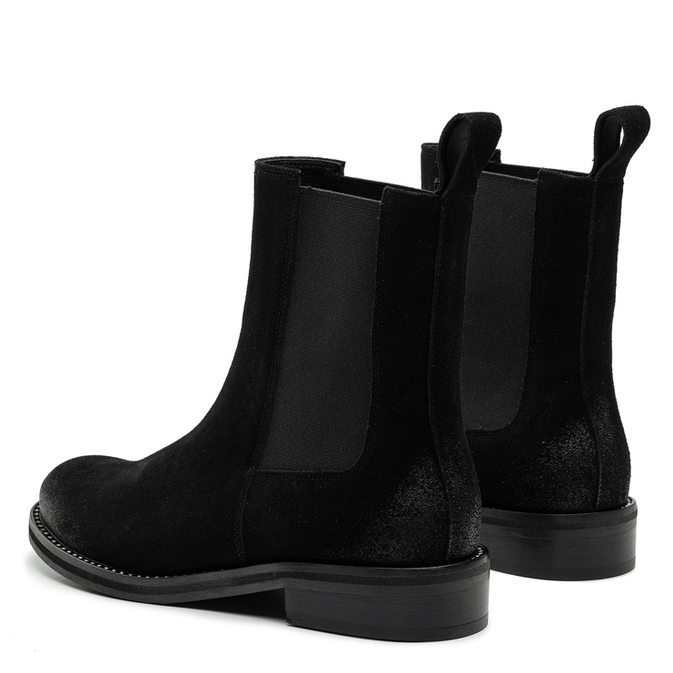 Botki R.Polański 1868 - Czarny Zamsz