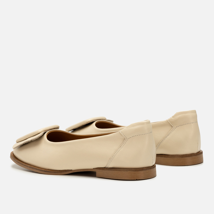 Baleriny R.Polański 2162 - Beżowy Lico