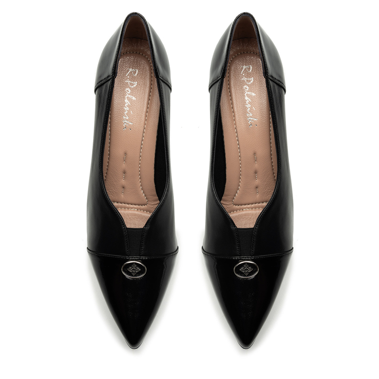 Czółenka R.Polański 1988 - Czarny Lico/Czarny Naplak