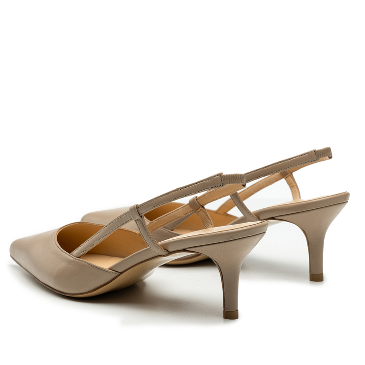 Czółenka R.Polański 1997 - Beżowy Lico