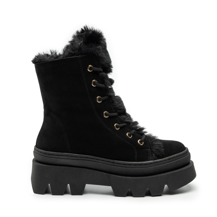 Trapery R.Polański 1745 - Czarny Zamsz