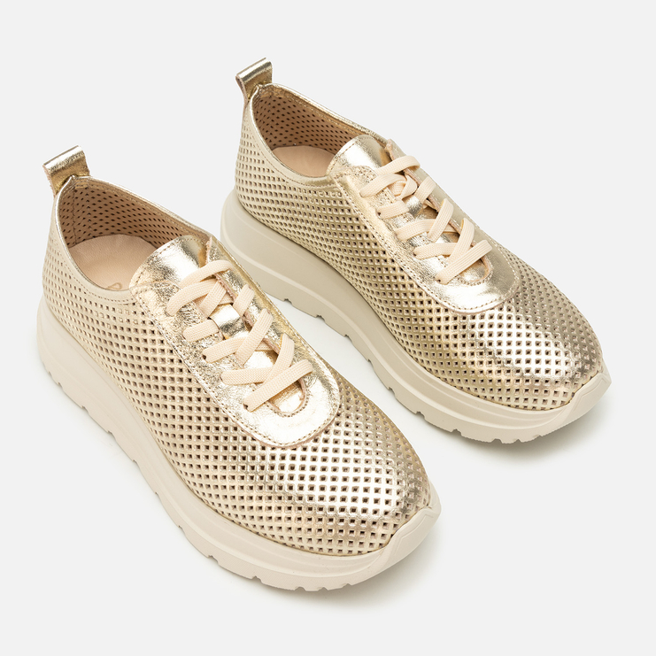 Sneakersy R.Polański 2147 - Złoty