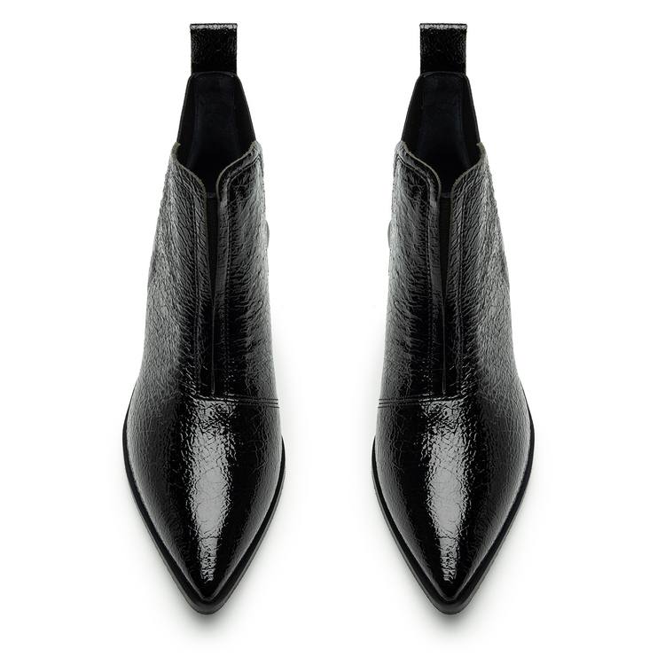 Botki R.Polański 1544/N - Czarny Naplak