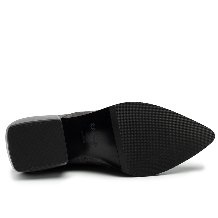 Kozaki R.Polański 1619 - Grafitowy Zamsz