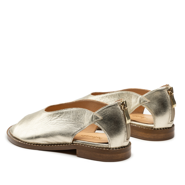 Sandały R.Polański 1637 - Złoty Lico