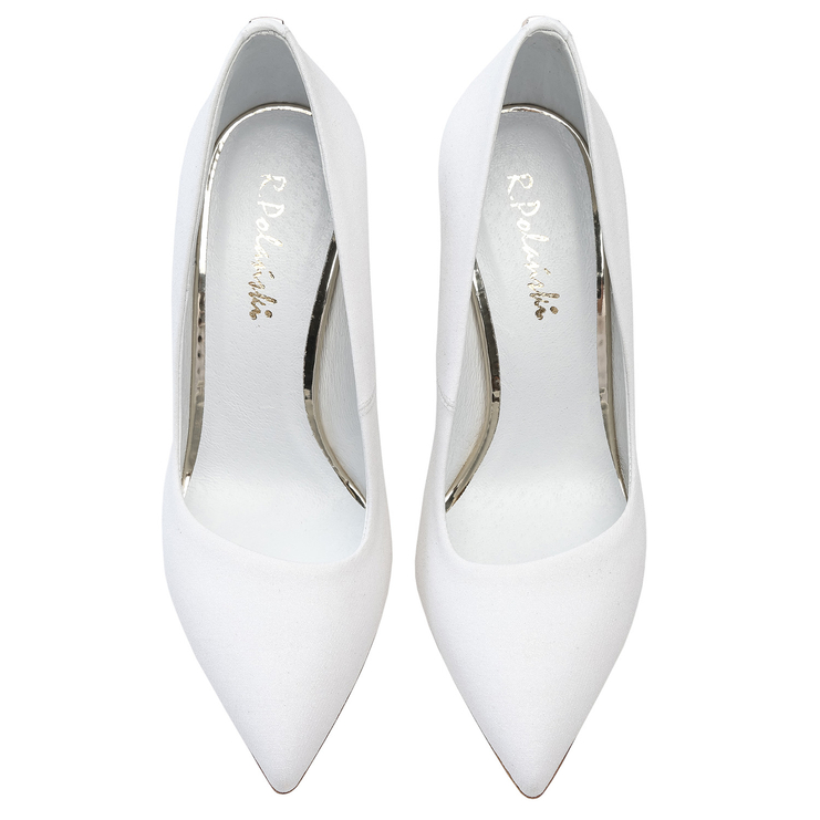 Szpilki 1083 - Biały Star