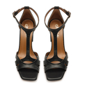 Sandały R.Polański 1489 - Czarny Lico