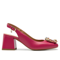 Sandały R.Polański 1630 - Fuksja Polina 559 Lico