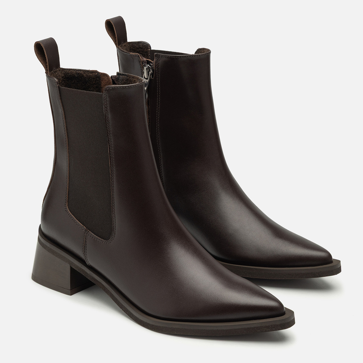 Botki R.Polański 2071/K - Brązowy Lico