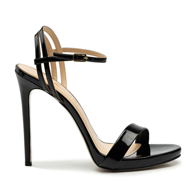 Sandały R.Polański 1993 - Czarny Lakier