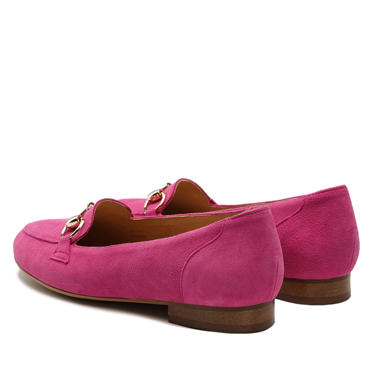 Baleriny R.Polański 1138 - Magnolia Zamsz