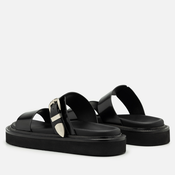 Klapki R.Polański 2130 - Czarny