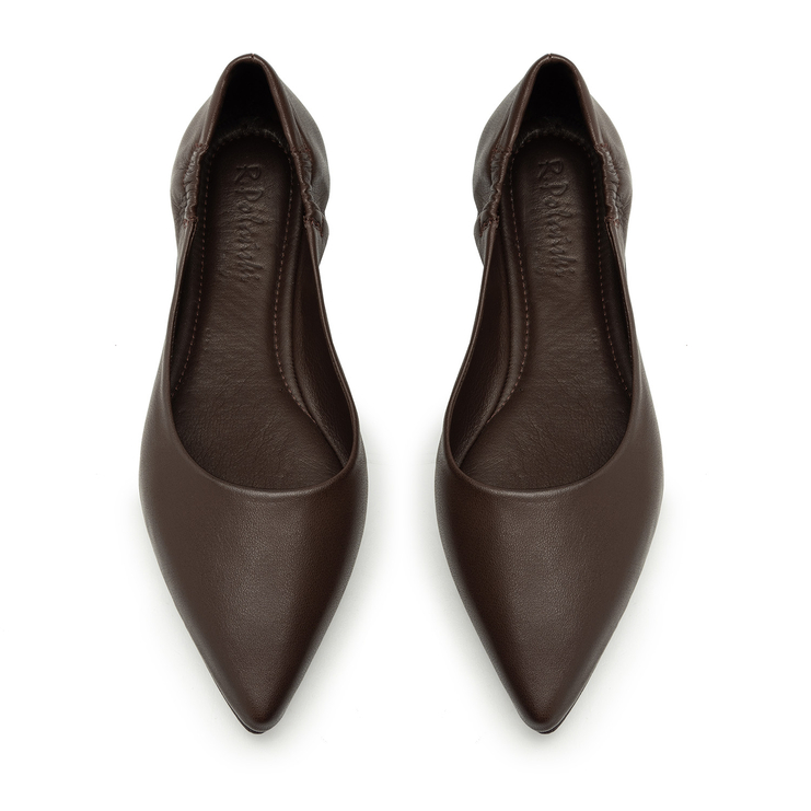 Baleriny R.Polański 2052 - Brązowy Lico