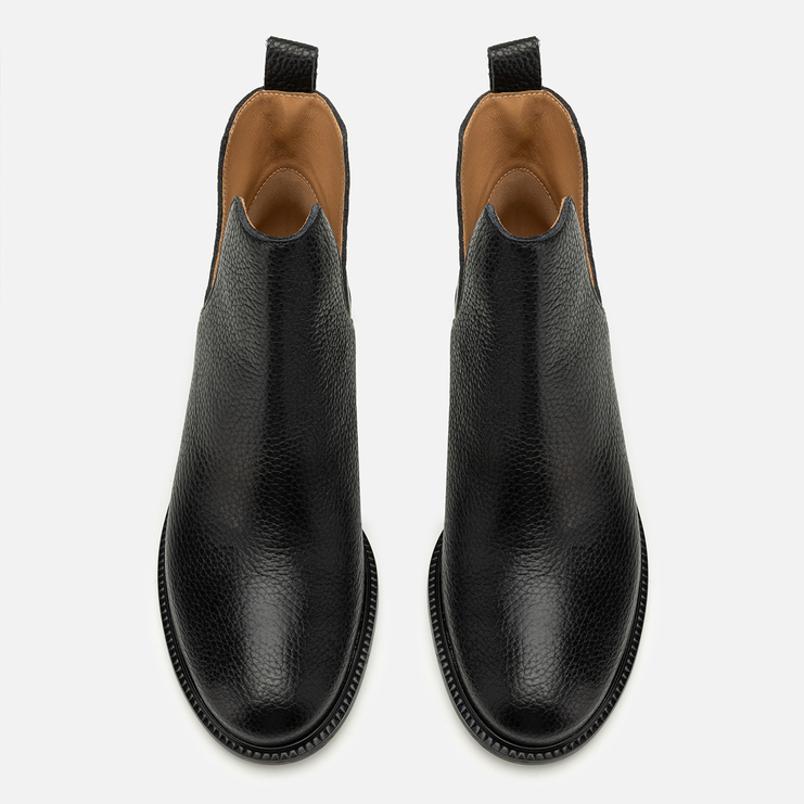 Botki R.Polański 1685/A - Czarny Lico