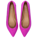 Baleriny 727 - Fuksja Zamsz