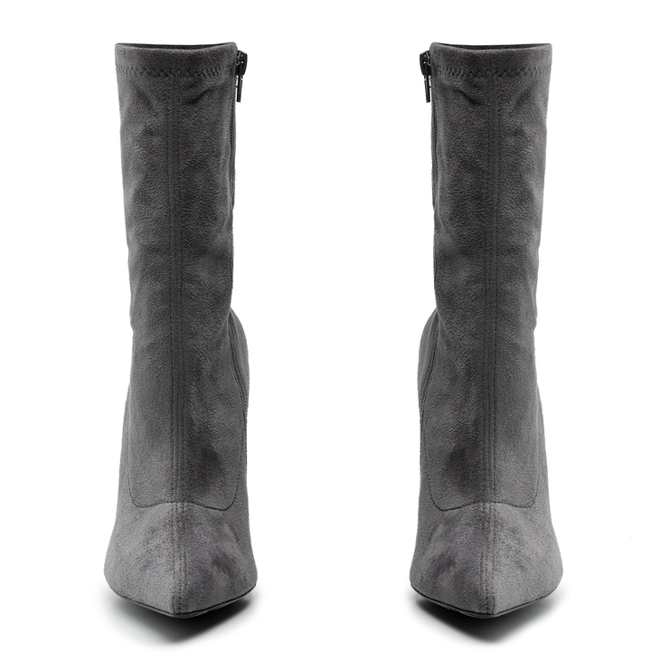 Botki R.Polański 1360 - Grafitowy Zamsz