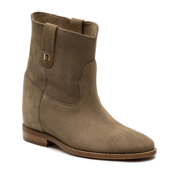 Botki R.Polański 880 - Oliwka 474 Zamsz