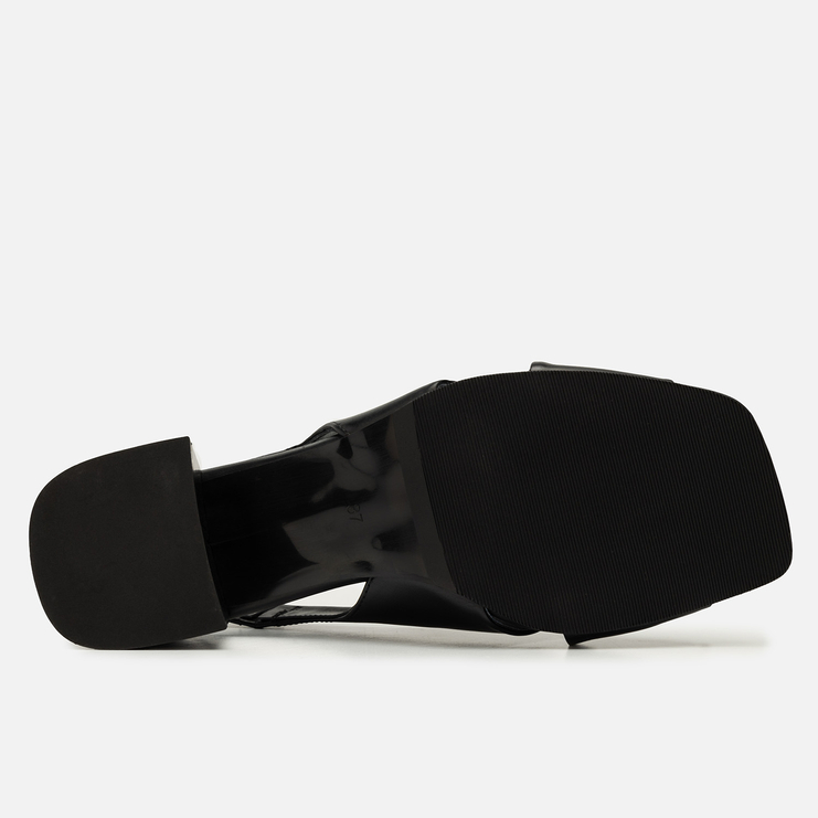 Sandały R.Polański 2180 - Czarny Lico