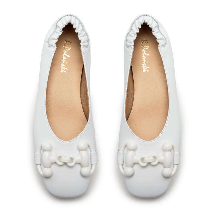 Baleriny R.Polański 1611 - Biały Icar Lico