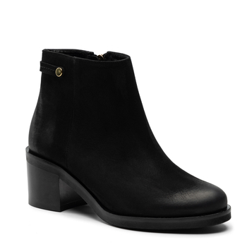 Botki R.Polański 1146 - Czarny Nubuk