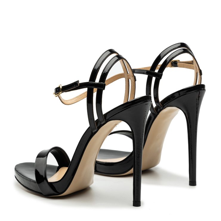 Sandały R.Polański 1993 - Czarny Lakier