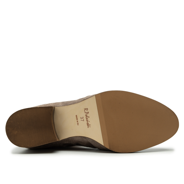 Muszkieterki R.Polański 794 - Cappuccino Zamsz