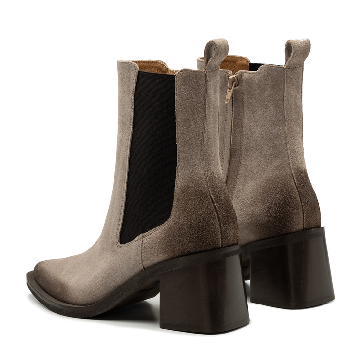 Botki R.Polański 2034 - Cappucino 42 Zamsz