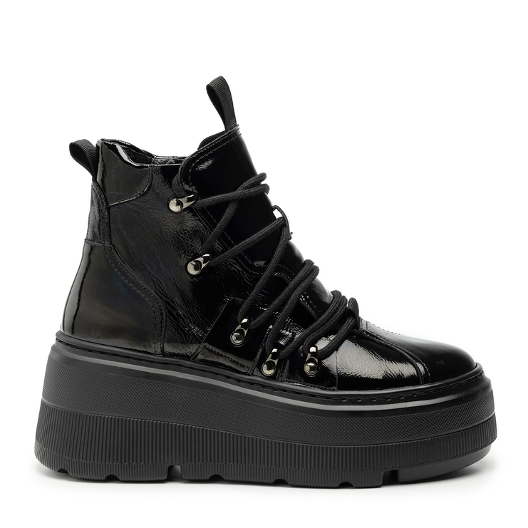 Sneakersy R.Polański 1885 - Czarny Naplak