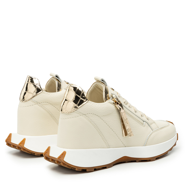 Sneakersy R.Polański 2105 - Beżowy Lico