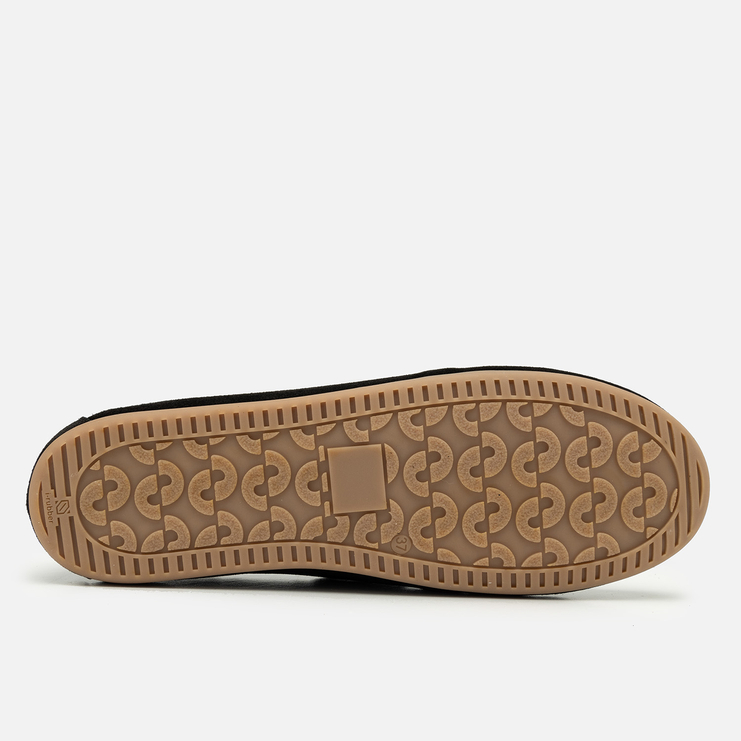 Mokasyny R.Polański 2135 - Czarny Zamsz