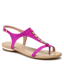 Sandały 826 - Fuksja Zamsz