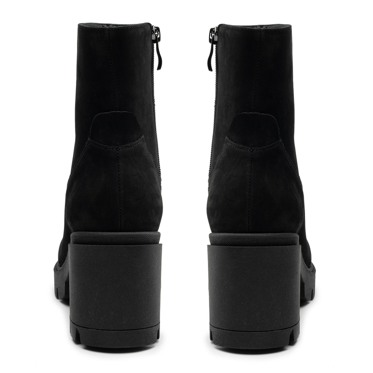 Botki R.Polański 1363 - Czarny Nubuk