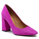 Czółenka 1186 - Fuksja Zamsz