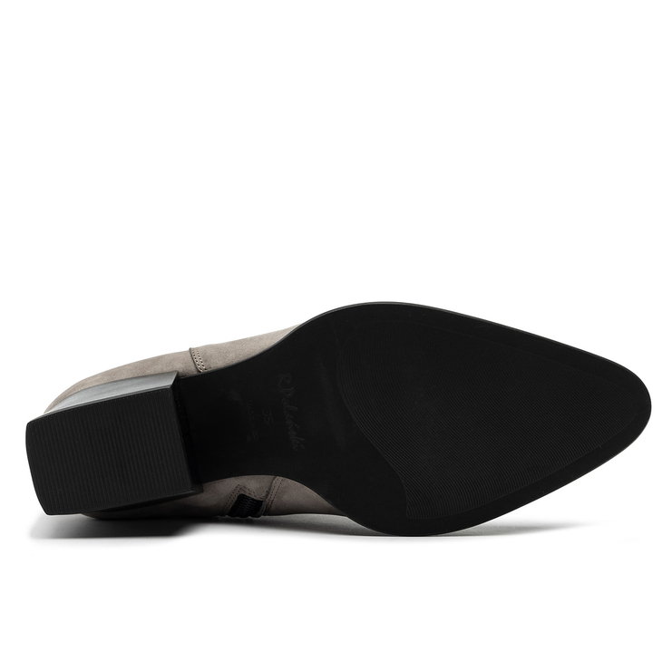 Botki R.Polański 1147 - Szary Nubuk