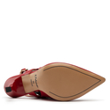 Sandały R.Polański 1442 - Czerwony Lico