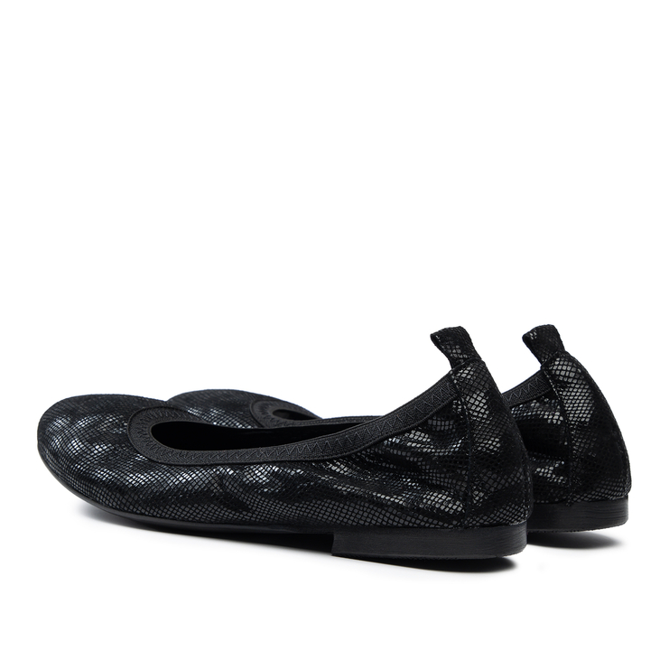 Baleriny 1102 - Czarny 3D