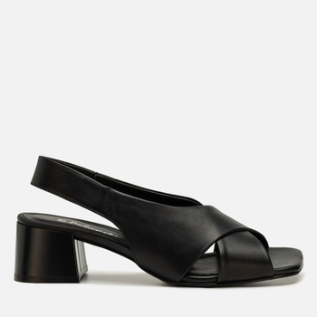 Sandały R.Polański 2180 - Czarny Lico