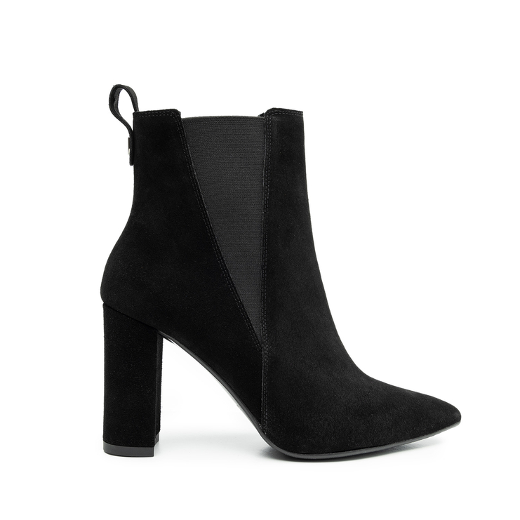 Botki R.Polański 1748 - Czarny Zamsz