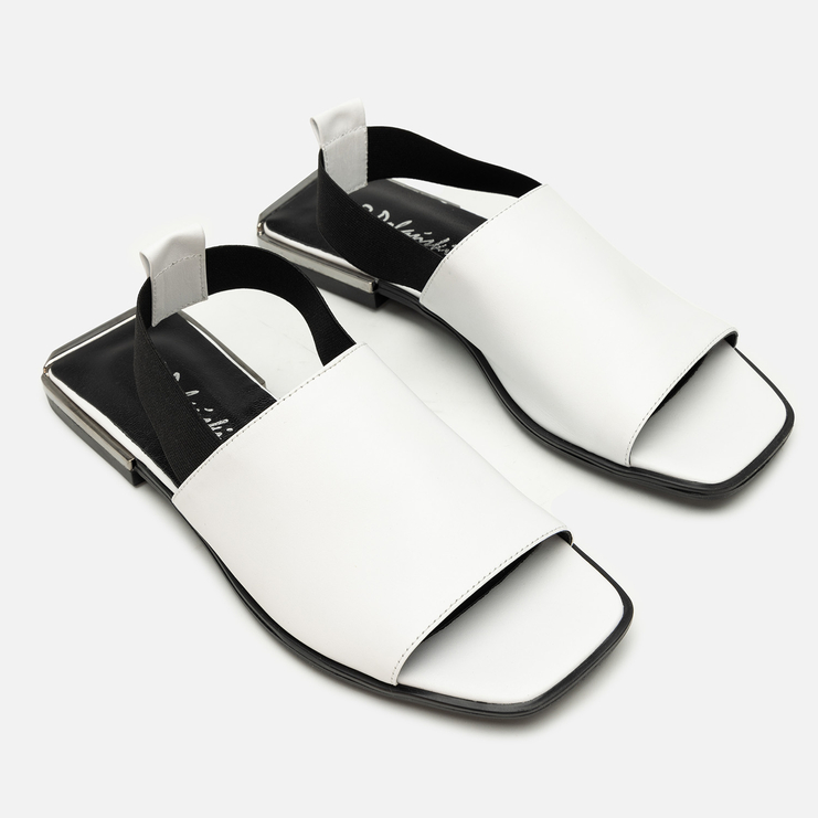 Sandały R.Polański 2165 - Biały Lico