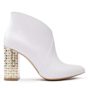 Botki 975 - Biały Lico