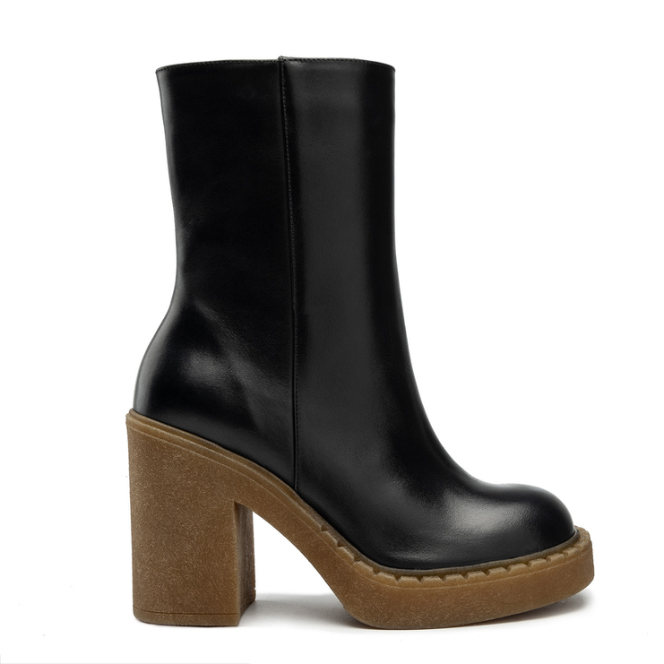 Botki R.Polański 1586 - Czarny Lico