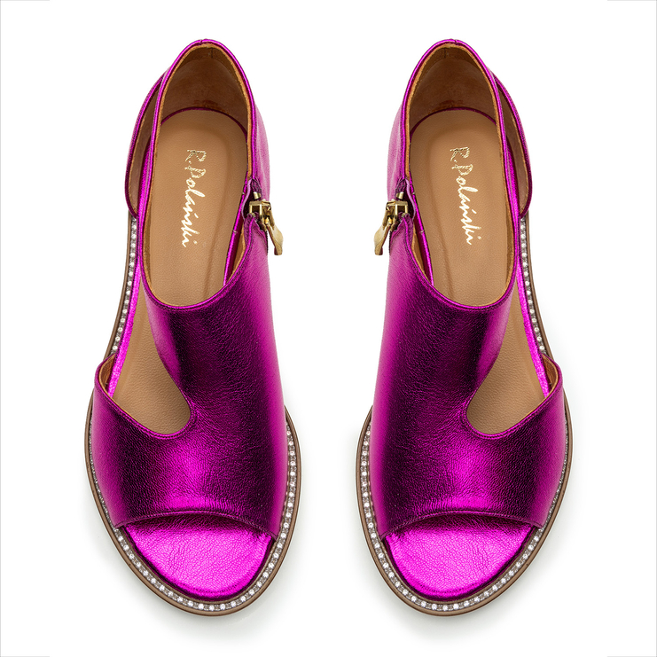 Sandały R.Polański 1733 - Fuksja Charme