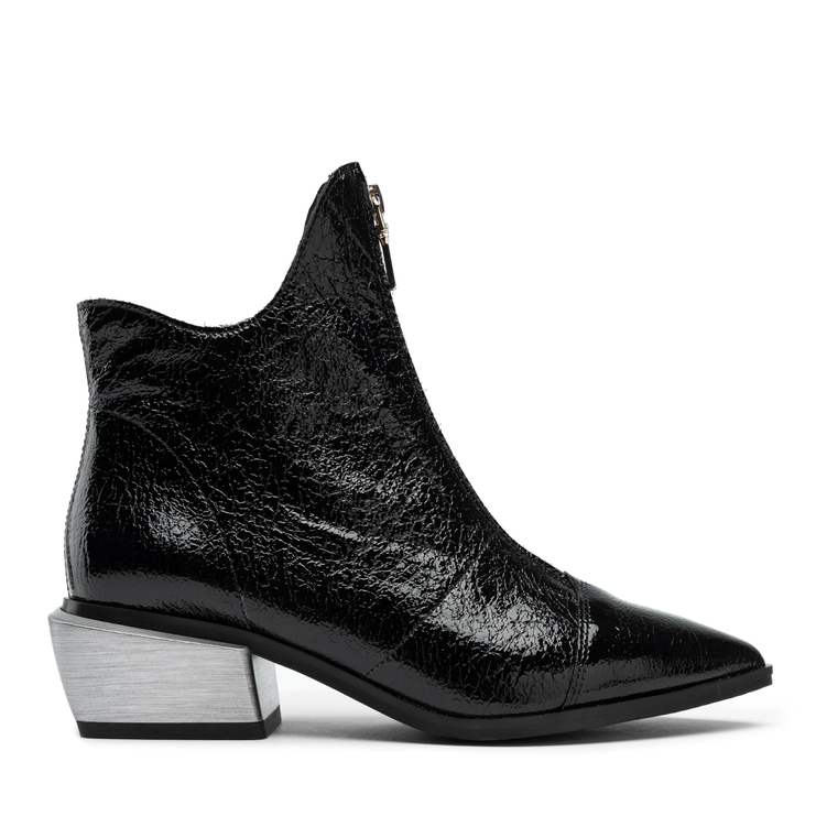 Botki R.Polański 1575 - Czarny Naplak